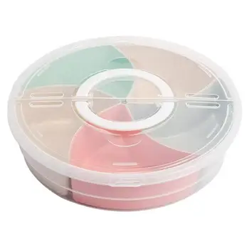 Multi Grid Dried Fruit Plate Tray Creative Lazy Dessert Dish Snack Storage Box Divided Sealed Box With Lid Handle For Home
Multi Grid Dried Fruit Plate Tray Creative Lazy Dessert Dish Snack Storage Box Divided Sealed Box With Lid Handle For Home