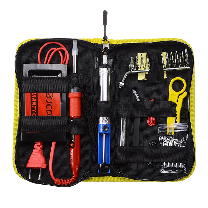 80W LCD Digital Welding Iron Tool Kit Temperature Adjustable Electric Soldering Set Welding Equipment EU Plug
80W LCD Digital Welding Iron Tool Kit Temperature Adjustable Electric Soldering Set Welding Equipment EU Plug