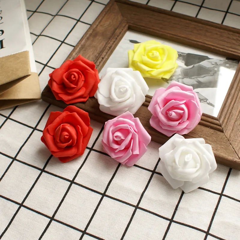50pcs Artificial PE Mini Foam Rose Head Wedding Candy Gift Box Decoration Handmade DIY Crown Hug Garland Home Decoration
50pcs Artificial PE Mini Foam Rose Head Wedding Candy Gift Box Decoration Handmade DIY Crown Hug Garland Home Decoration