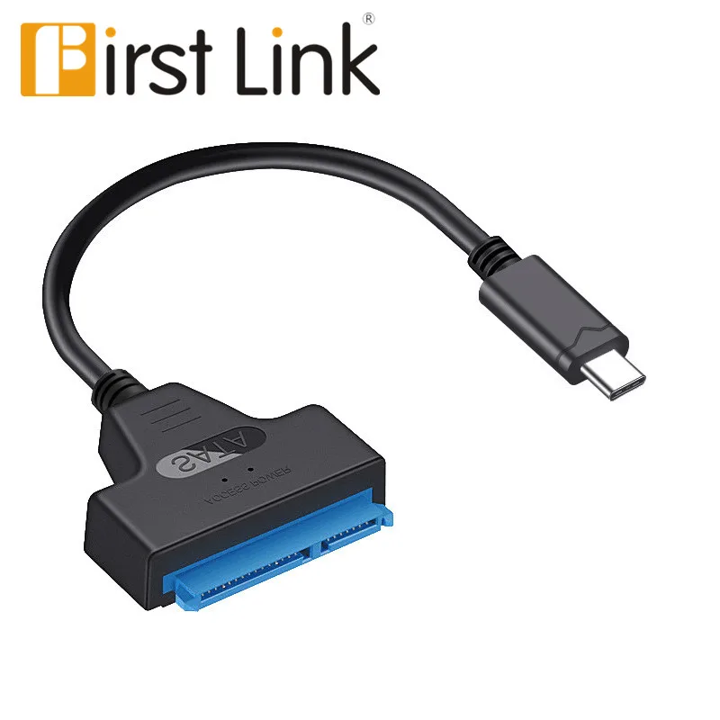 USB 3.1Type C to SATA22P single-head easy drive cable HDD SSD drive cable adapter wired conversion 22Pin computer cable
USB 3.1Type C to SATA22P single-head easy drive cable HDD SSD drive cable adapter wired conversion 22Pin computer cable
