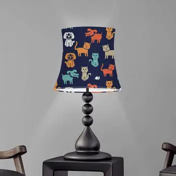 Art Deco Lamp shades for table lamps painting Cats And Dogs fabric round lampshade modern style lamp cover for home decoration
Art Deco Lamp shades for table lamps painting Cats And Dogs fabric round lampshade modern style lamp cover for home decoration