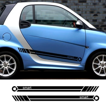 2pcs Car Sticker Side Stripe Auto DIY Vinyl Film Decal For Smart Forease Fortwo Forfour Fourjoy Forspeed Tuning Car Accessories 
2pcs Car Sticker Side Stripe Auto DIY Vinyl Film Decal For Smart Forease Fortwo Forfour Fourjoy Forspeed Tuning Car Accessories