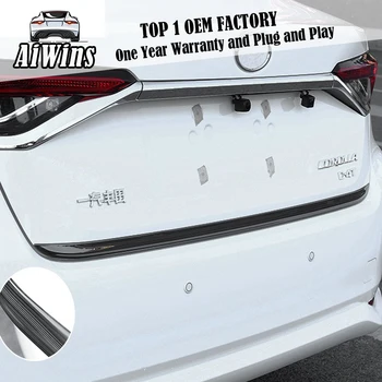 Car styling For 2019 Toyota Corolla double engine rear tailgate surround anti-collision strips, chrome plated bright strips
Car styling For 2019 Toyota Corolla double engine rear tailgate surround anti-collision strips, chrome plated bright strips