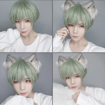 BUQI Short Straight Cosplay Wigs for Black Women Synthetic Heat Resistant Hair with Bangs Cosplay Wig for Man Boy Girl Cosplay
BUQI Short Straight Cosplay Wigs for Black Women Synthetic Heat Resistant Hair with Bangs Cosplay Wig for Man Boy Girl Cosplay