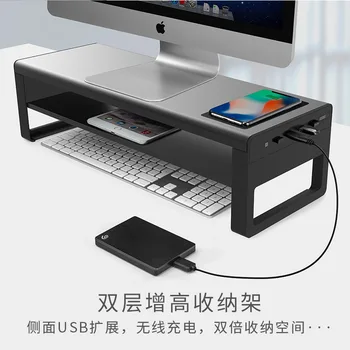 Y Computer Monitor Screen Extra High Frame Office Desktop Storage Metal Base USB Expanding Wireless Charging
Y Computer Monitor Screen Extra High Frame Office Desktop Storage Metal Base USB Expanding Wireless Charging