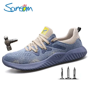 Steel toe cap indestructible work shoes lightweight soft sole safety shoes men and women deodorant breathable work shoes
Steel toe cap indestructible work shoes lightweight soft sole safety shoes men and women deodorant breathable work shoes