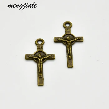 50pcs Little Antique bronze classic Christ cross Charms fit Pendant Bracelet Necklace DIY Handmade making Accessories 23*12mm
50pcs Little Antique bronze classic Christ cross Charms fit Pendant Bracelet Necklace DIY Handmade making Accessories 23*12mm