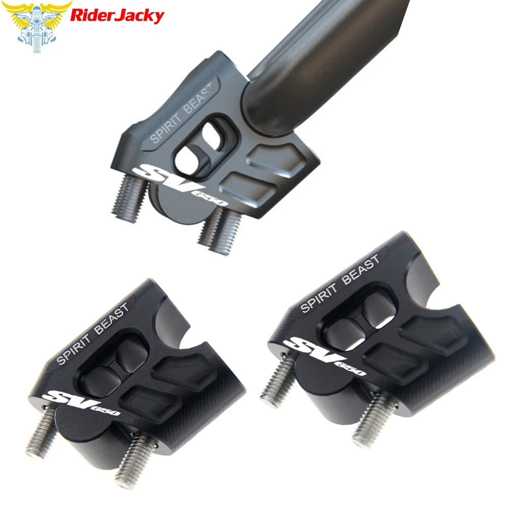 22mm 7/8" Motorcycle Fat Bar Riser Mount Handlebar Risers(40mm UP,18mm Back) For Suzuki SV650 2016-2018 SV 650
22mm 7/8" Motorcycle Fat Bar Riser Mount Handlebar Risers(40mm UP,18mm Back) For Suzuki SV650 2016-2018 SV 650