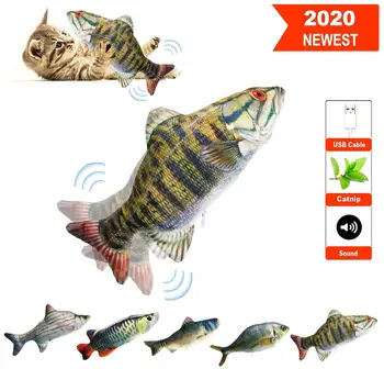 Electric Moving Fish Cat Toy Realistic Plush Simulation Electric Wagging Fish Kids Toy Catnip Kicker Toy For Kitten Kitty Pet
Electric Moving Fish Cat Toy Realistic Plush Simulation Electric Wagging Fish Kids Toy Catnip Kicker Toy For Kitten Kitty Pet