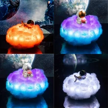 2022 New LED Colorful Clouds Astronaut Lamp With Rainbow Effect As Children Night Light Creative Birthday Gift USB Bedside Lamp
2022 New LED Colorful Clouds Astronaut Lamp With Rainbow Effect As Children Night Light Creative Birthday Gift USB Bedside Lamp