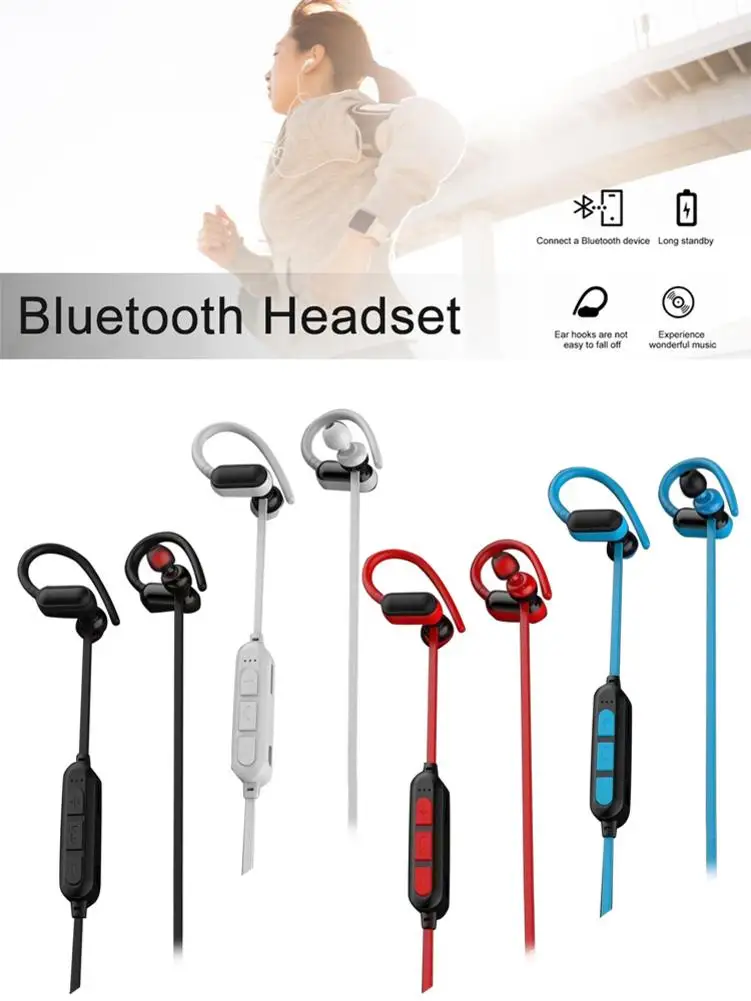 

Bluetooth Headset 6D Surround Sound Headphone TF Card Memory Stereo 5.0 Earbud for Experiencing Wonderful Music and Phone Calls