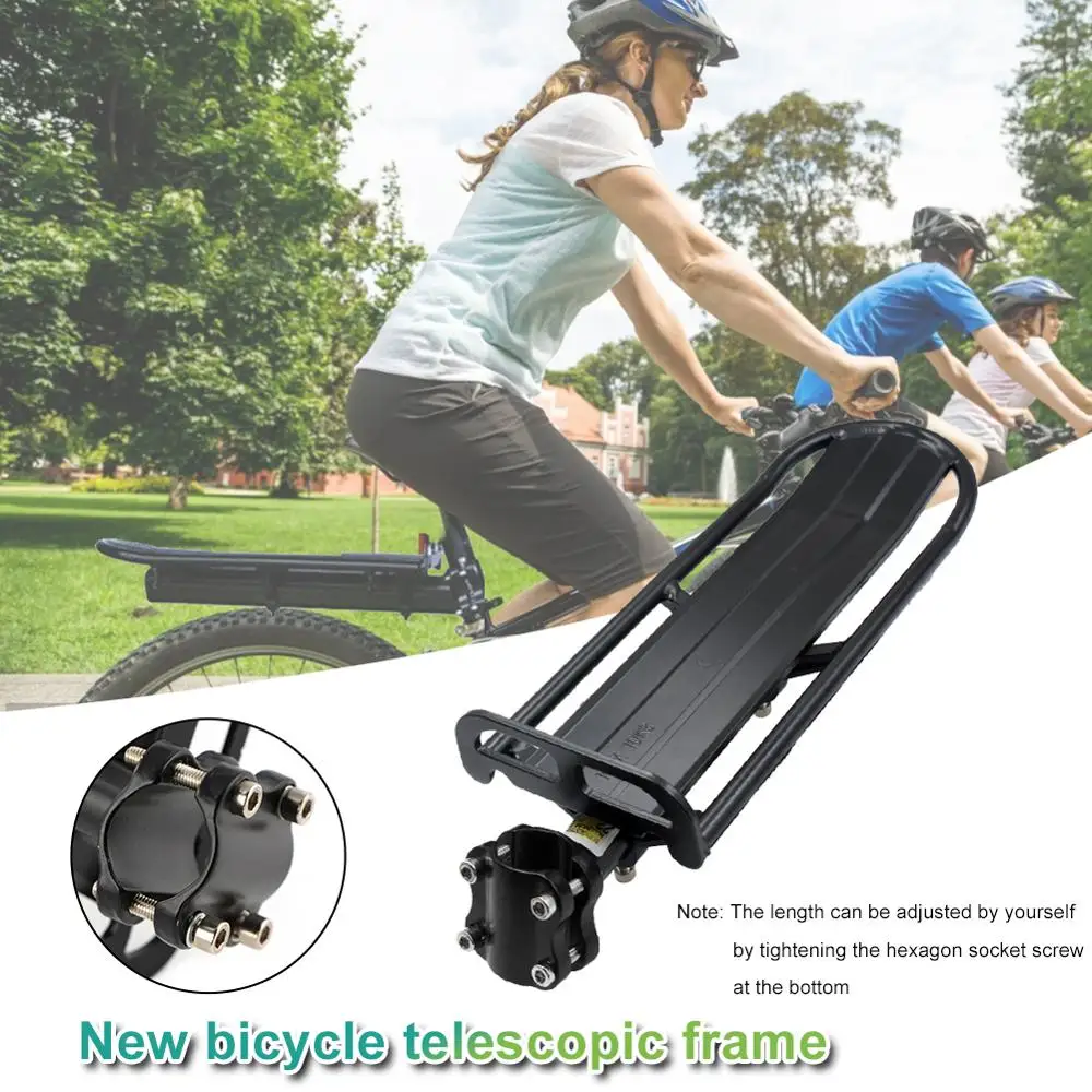 Bike Rear Shelf Mountain Bike Flat Retractable Carrier Rack Bicycle Cargo Rack Quick Release Adjustable Alloy Bicycle Carrier
Bike Rear Shelf Mountain Bike Flat Retractable Carrier Rack Bicycle Cargo Rack Quick Release Adjustable Alloy Bicycle Carrier