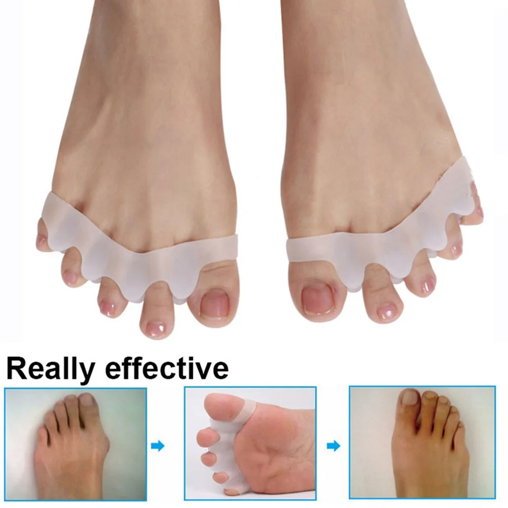 1Pair Gel Toes Separators Orthotics Stretchers Align Correct Overlapping Toe Toe Separator 5 Toes Brace Hallux Valgus Feet Care
1Pair Gel Toes Separators Orthotics Stretchers Align Correct Overlapping Toe Toe Separator 5 Toes Brace Hallux Valgus Feet Care