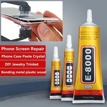 50ml E8000 Liquid Glue Super Strong Multipurpose Adhesive Jewelry Crafts Crystal Rhinestone DIY Fix Phone Screen Glass Nail Gel
50ml E8000 Liquid Glue Super Strong Multipurpose Adhesive Jewelry Crafts Crystal Rhinestone DIY Fix Phone Screen Glass Nail Gel
