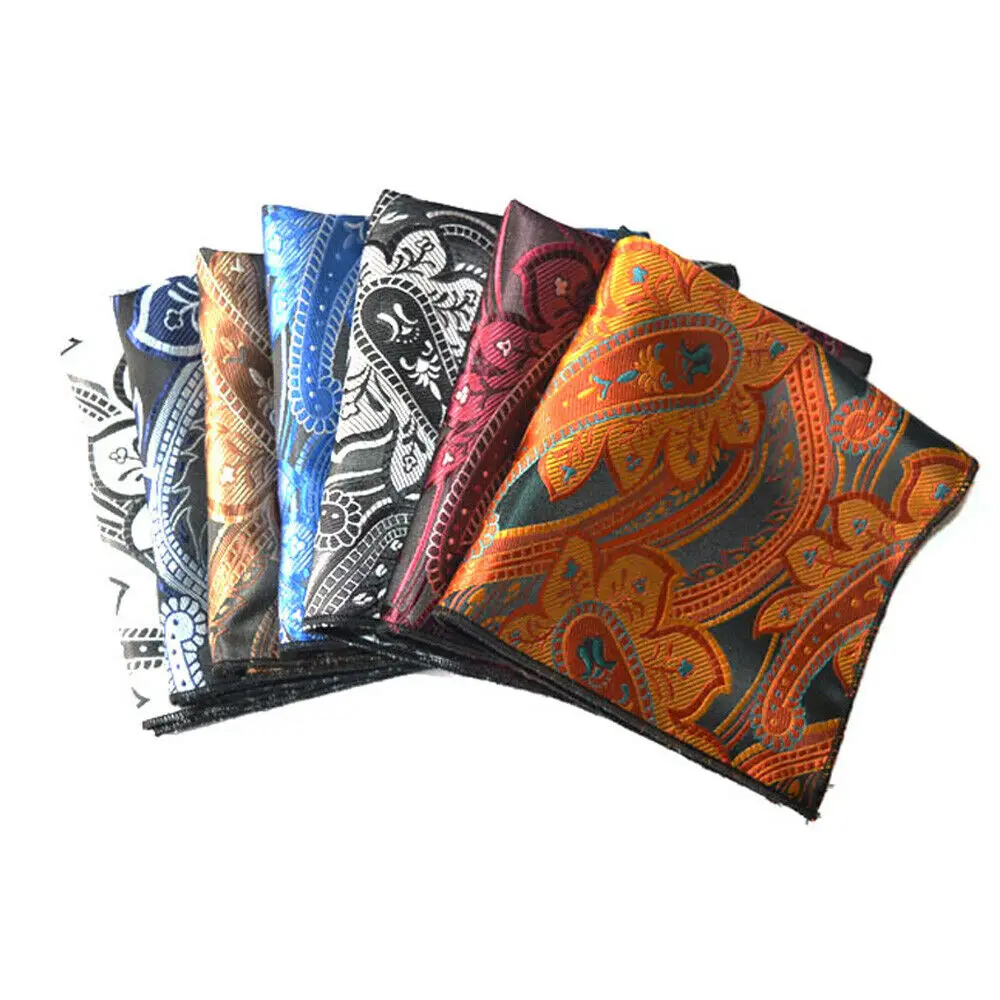 7 PCS Men Pocket Square High Grade Business Paisley Printed Handkerchief Hanky YXTIE0331A
7 PCS Men Pocket Square High Grade Business Paisley Printed Handkerchief Hanky YXTIE0331A