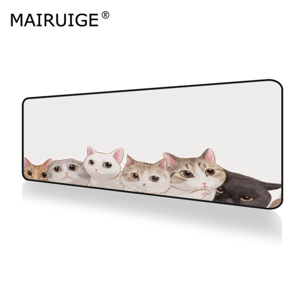 Cat Cute Mouse Pad XXL Gamer Desk Mat Computer PC Large Keyboard Pad Gaming MousePad 90x40cm/80x30cm for Laptop Table Pads
Cat Cute Mouse Pad XXL Gamer Desk Mat Computer PC Large Keyboard Pad Gaming MousePad 90x40cm/80x30cm for Laptop Table Pads