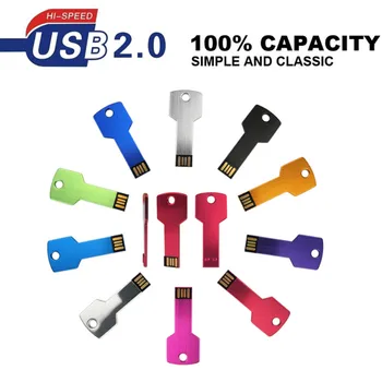 Metal Key Shape USB Flash Drive Memory Stick Keychain Pendrive 4GB 8GB 16GB 32GB U Disk Pen Drive Gift (over 10 PCS Free LOGO) 
Metal Key Shape USB Flash Drive Memory Stick Keychain Pendrive 4GB 8GB 16GB 32GB U Disk Pen Drive Gift (over 10 PCS Free LOGO)