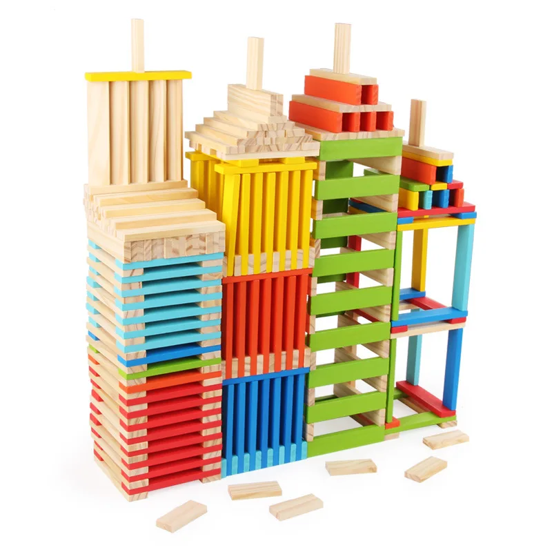 Wooden 100200300 PCs Color Stereo Architecture Rod DIY Assembling Building Blocks Pine Strips Children'S Educational Toy
Wooden 100200300 PCs Color Stereo Architecture Rod DIY Assembling Building Blocks Pine Strips Children'S Educational Toy