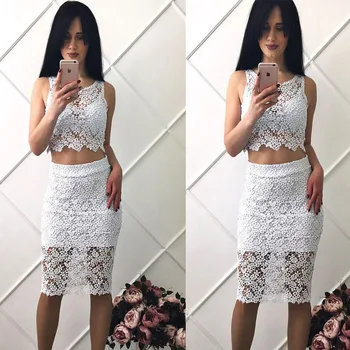 BGW 2144ht Scoop Neck Lace Cut Out Cocktail Dresses Sleeveless Zipper Back Two Pieces White Vestidos De Cocktail Elegantes 2020 
BGW 2144ht Scoop Neck Lace Cut Out Cocktail Dresses Sleeveless Zipper Back Two Pieces White Vestidos De Cocktail Elegantes 2020