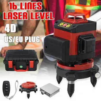 1 Set 16 Lines Laser Level 4D Remote Control Measure Self-Leveling 360 Horizontal And Vertical Cross Green Laser Beam Line
1 Set 16 Lines Laser Level 4D Remote Control Measure Self-Leveling 360 Horizontal And Vertical Cross Green Laser Beam Line