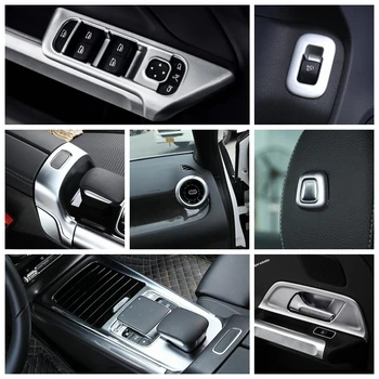Matte Interior Refit Kit Air AC / Gear Box / Pillow Headrest Cover Trim For Benz B Class W247 2019 2020 / GLB 180 200 X247 2020
Matte Interior Refit Kit Air AC / Gear Box / Pillow Headrest Cover Trim For Benz B Class W247 2019 2020 / GLB 180 200 X247 2020