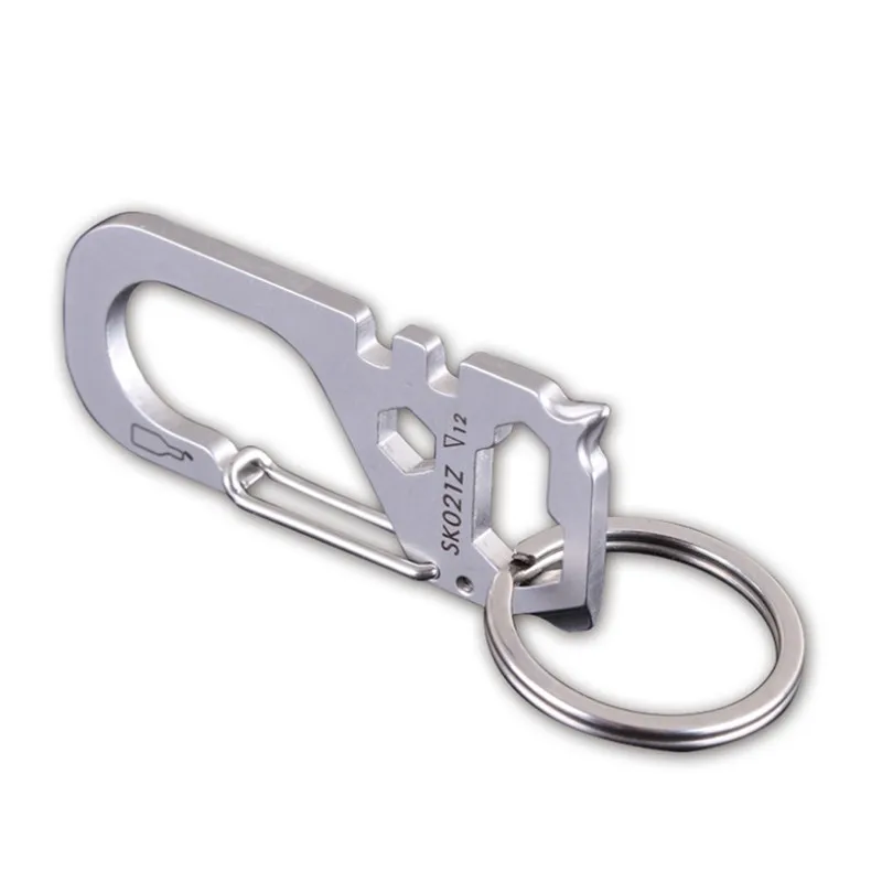 EDC Titanium Keychain Beer Bottle Opener Small Metal Screw Driver Multifunctional Tool Pocket Survival Tool MN01
EDC Titanium Keychain Beer Bottle Opener Small Metal Screw Driver Multifunctional Tool Pocket Survival Tool MN01