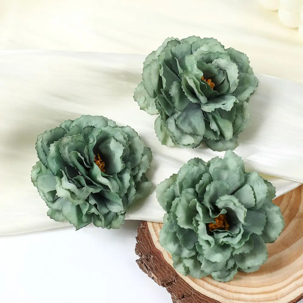5Pcs Green Silk Peony Artificial Flowers Heads Fake Flowers Heads Home Decoration DIY Christmas New Year Wedding Decoration
5Pcs Green Silk Peony Artificial Flowers Heads Fake Flowers Heads Home Decoration DIY Christmas New Year Wedding Decoration