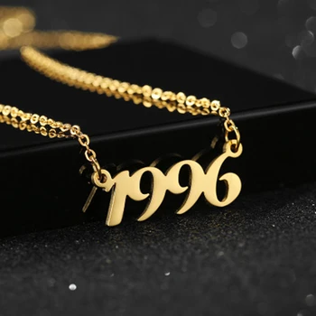Personalized Number Necklace Custom Stainless Steel Number Necklace Personalized Nameplate Necklaces Never Fade and Allergies
Personalized Number Necklace Custom Stainless Steel Number Necklace Personalized Nameplate Necklaces Never Fade and Allergies