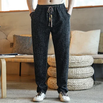 Men's Cotton Linen Trousers Harem Pants High Quality Leisure Jogging Pants Male 2020 New Harajuku Mens Sweatpants Dropshipping
Men's Cotton Linen Trousers Harem Pants High Quality Leisure Jogging Pants Male 2020 New Harajuku Mens Sweatpants Dropshipping