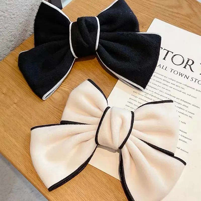 1PC Hairpin Hair Ornament Headdress Large Woolen Bowknot Retro Barrette Bow For Woman Girls Hairclip Headwear Hair Accessories
1PC Hairpin Hair Ornament Headdress Large Woolen Bowknot Retro Barrette Bow For Woman Girls Hairclip Headwear Hair Accessories