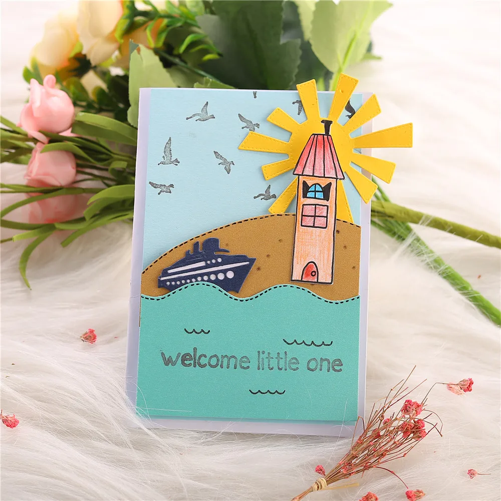 YaMinSanNiO Yacht on The Sea Metal Cutting Dies Barge Relax for Card Making Scrapbooking Dies Embossing Cuts Stencil Craft Dies
YaMinSanNiO Yacht on The Sea Metal Cutting Dies Barge Relax for Card Making Scrapbooking Dies Embossing Cuts Stencil Craft Dies