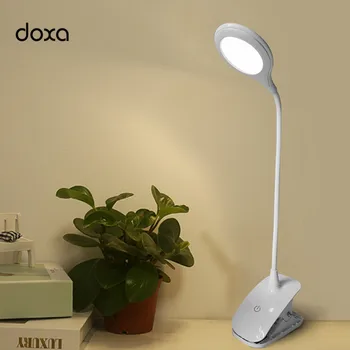 LED Desk Lamp Dormitory Desk Learning USB Plug-in Small Clip Table Lights GY243 3 Modes Touch Dimming Soft Light Desktop Lamps
LED Desk Lamp Dormitory Desk Learning USB Plug-in Small Clip Table Lights GY243 3 Modes Touch Dimming Soft Light Desktop Lamps