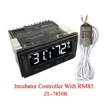 ZL-7850R RS485 Communication Temperature Humidity Controller Intelligent Digital Display High Accuracy Incubator Controller
ZL-7850R RS485 Communication Temperature Humidity Controller Intelligent Digital Display High Accuracy Incubator Controller