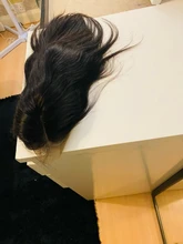 LEVITA 13x4x1 hueso recto peluca con malla frontal de encaje brasileño frente pelucas de cabello humano para las mujeres peluca frontal de encaje 4x4 de cierre de encaje peluca