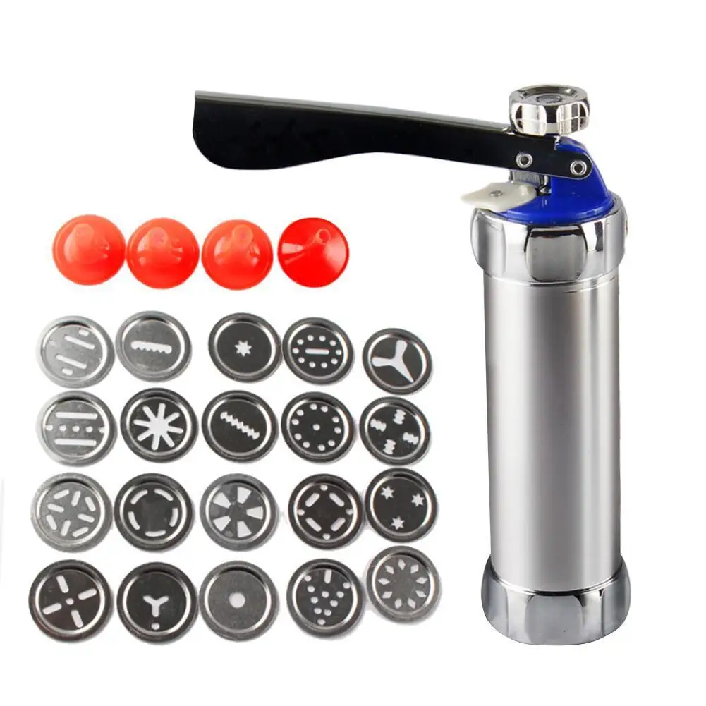 Baking Tools Manual Biscuit Cookie Press Stamps Set Maker Molds Tools with Nozzles 20 Decorating Cake Cookie 4 M7L7
Baking Tools Manual Biscuit Cookie Press Stamps Set Maker Molds Tools with Nozzles 20 Decorating Cake Cookie 4 M7L7