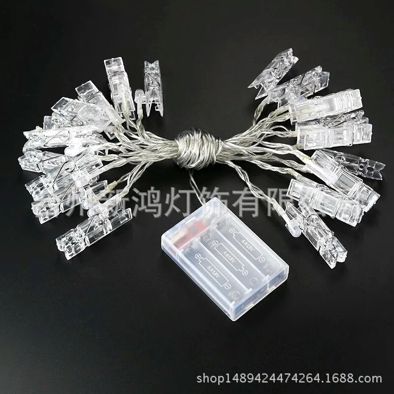 LED Clip Lighting Chain Battery Box Creative Picture Portfolio LED Modeling Five-pointed Star Clip Lighting Chain Room Decorativ
LED Clip Lighting Chain Battery Box Creative Picture Portfolio LED Modeling Five-pointed Star Clip Lighting Chain Room Decorativ