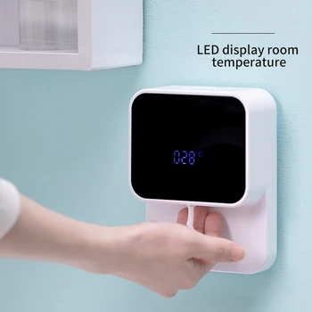 IR Sensor Bathroom Soap Dispenser Large Capacity LED Display Touchless Automatic Sensitive Wall Mounted Rechargeable Hand Wash
IR Sensor Bathroom Soap Dispenser Large Capacity LED Display Touchless Automatic Sensitive Wall Mounted Rechargeable Hand Wash