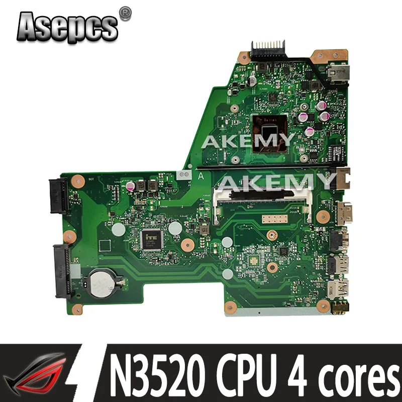 X451MA материнская плата для ноутбука REV 2 1 Для For Asus F451M X451M DDR3 100% тест N3520 CPU 4 ядра |