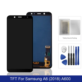 For Samsung Galaxy A6 2018 LCD Display Touch Screen Digitizer Assembly On SM A600F A 6 2018 600F Sm-A600F 100% Test
For Samsung Galaxy A6 2018 LCD Display Touch Screen Digitizer Assembly On SM A600F A 6 2018 600F Sm-A600F 100% Test