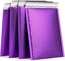 50pcs Bubble Mailer Holographic foil Mailer Poly Padded Mailing Packaging Padding Self Seal Bag Pink Shipping gift Envelopes
50pcs Bubble Mailer Holographic foil Mailer Poly Padded Mailing Packaging Padding Self Seal Bag Pink Shipping gift Envelopes