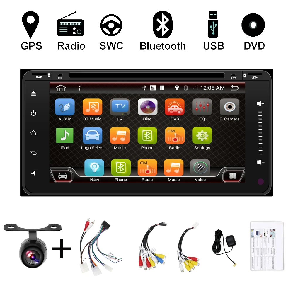Bosion 2 din Android 8 1 автомобильное радио gps для Toyota Old Corolla универсальное wifi BT DAB +