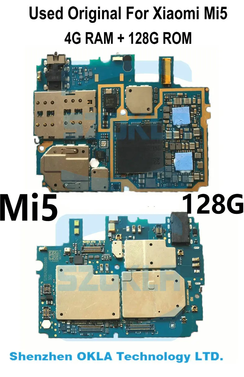 1pcs Used Original 4G RAM 128GB ROM For Xiaomi Mi 5 M5 MI5 Motherboard MainBoard Logic Board Replacement
1pcs Used Original 4G RAM 128GB ROM For Xiaomi Mi 5 M5 MI5 Motherboard MainBoard Logic Board Replacement
