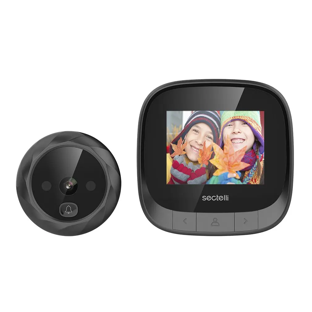 DD3 HD Scrren Smart Peephole Viewer Visual Doorbell IR Night Vision 160 Degree Viewing Home Security Doorbell
DD3 HD Scrren Smart Peephole Viewer Visual Doorbell IR Night Vision 160 Degree Viewing Home Security Doorbell