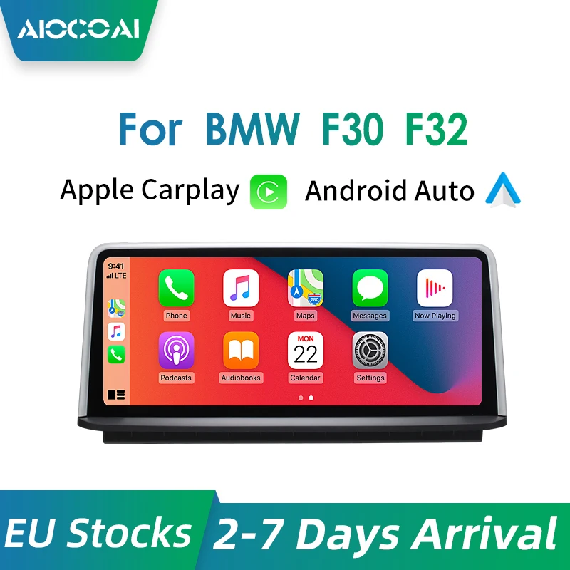 Беспроводной Головной блок 10 25 дюйма для BMW CarPlay и Android Autofor Series3 4 F30 F31 F34 F32 F33 F36