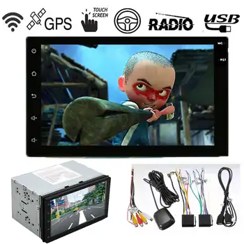 2 DIN 7 Inch Android 6.0 Car Radio MP5 Player WIFI Stereo Touchs Screen HD Car Multimedia Player with GPS 16GB
2 DIN 7 Inch Android 6.0 Car Radio MP5 Player WIFI Stereo Touchs Screen HD Car Multimedia Player with GPS 16GB