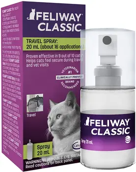 FELIWAY Classic Spray For Kittens And Cats Offers Calming On-the-go and Additional Support At Home 
FELIWAY Classic Spray For Kittens And Cats Offers Calming On-the-go and Additional Support At Home