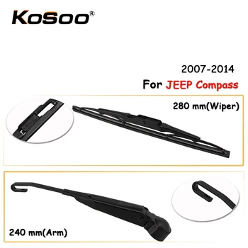 KOSOO Auto Rear Car Wiper Blade For JEEP Compass,280mm 2007-2014 Rear Windshield Wiper Blades Arm,Car Accessories Styling
KOSOO Auto Rear Car Wiper Blade For JEEP Compass,280mm 2007-2014 Rear Windshield Wiper Blades Arm,Car Accessories Styling