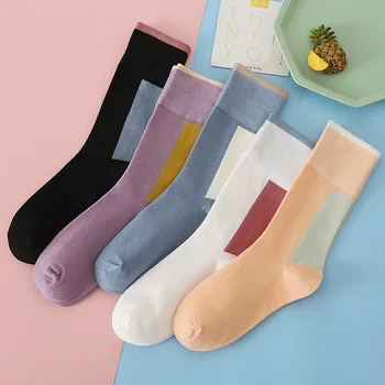 Patchwork Women Socks Sweet Plaid Woman Sock Cotton Sox White Japanese Ladies Warm Autumn Winter Classic Lady Calcetines Hombre 
Patchwork Women Socks Sweet Plaid Woman Sock Cotton Sox White Japanese Ladies Warm Autumn Winter Classic Lady Calcetines Hombre