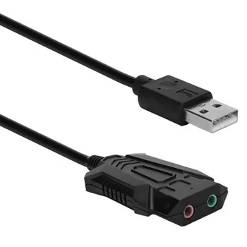 7.1 Channel 3D Audio Adapter High Speed Drive Free For PC Computer External Sound Card Speaker USB 2.0 Earphone Microphone
7.1 Channel 3D Audio Adapter High Speed Drive Free For PC Computer External Sound Card Speaker USB 2.0 Earphone Microphone