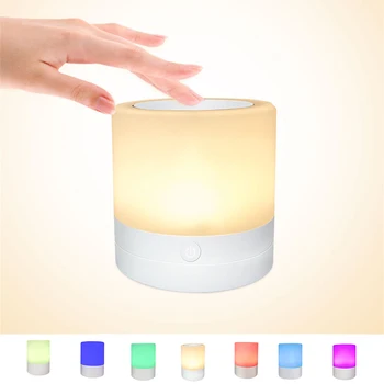 7 Colors Adjustable Bedside Lamp ABS Bedroom Desktop Hotel USB Rechargeable Home LED Night Light Touch Control Baby Nursery
7 Colors Adjustable Bedside Lamp ABS Bedroom Desktop Hotel USB Rechargeable Home LED Night Light Touch Control Baby Nursery